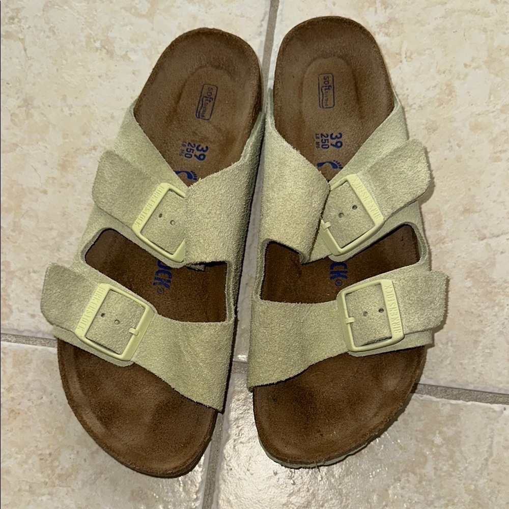 Birkenstock Suede Sandals with Buckles